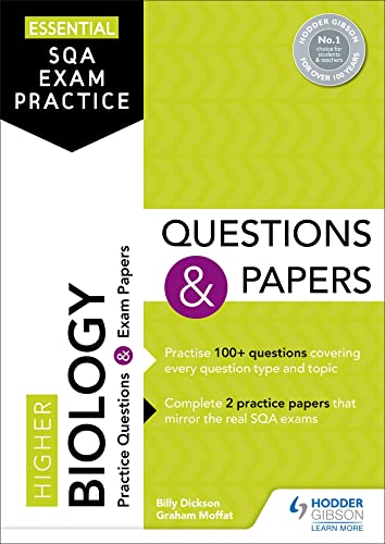 9781510471740: Essential SQA Exam Practice: Higher Biology Questions and Papers: From the publisher of How to Pass