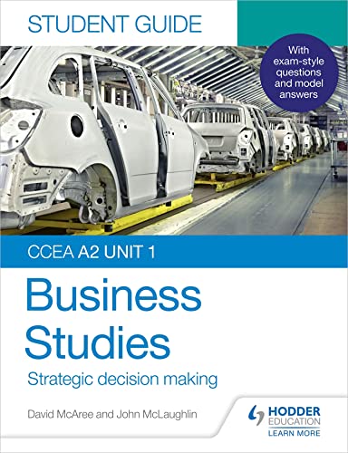 Stock image for Ccea A2 Unit 1 Business Studies Student Guide 3: Strategic Decision Making for sale by GreatBookPrices
