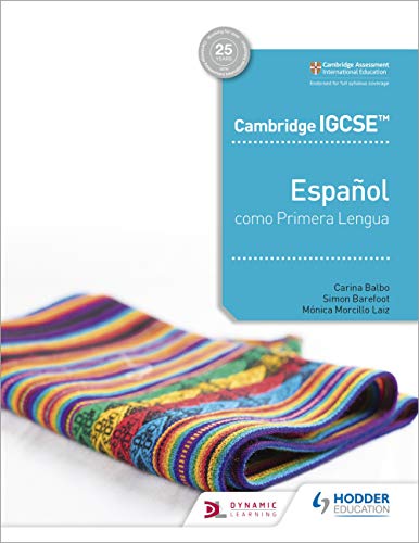 Stock image for Cambridge IGCSE Espaol Como Primera Lengua. Libro Del Alumno for sale by Blackwell's