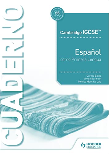 Stock image for Cambridge IGCSE Espaol como Primera Lengua Cuaderno de ejercicios/ Cambridge IGCSE Spanish as First Language for sale by Revaluation Books