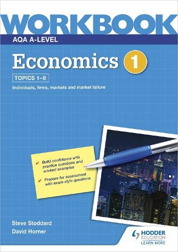 Beispielbild fr AQA A-Level Economics Workbook 1 zum Verkauf von Blackwell's