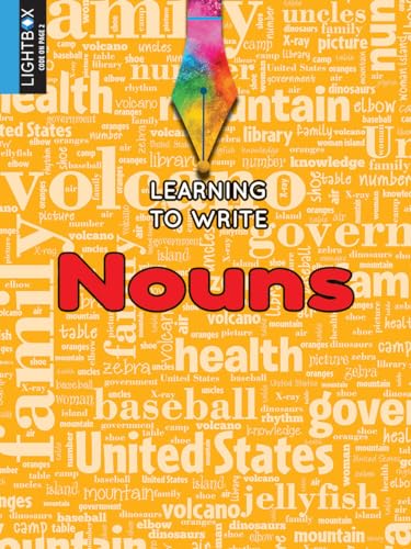 Stock image for Nouns (Learning to Write) for sale by Allied Book Company Inc.