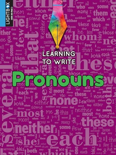 Stock image for Pronouns (Learning to Write) for sale by Allied Book Company Inc.