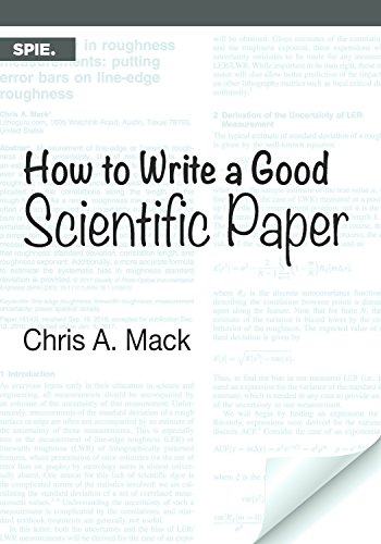 Stock image for How to Write a Good Scientific Paper (Press Monographs) for sale by Literary Cat Books