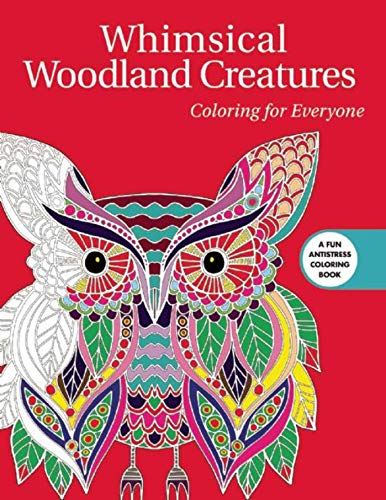 Beispielbild für Whimsical Woodland Creatures: Coloring for Everyone (Creative Stress Relieving Adult Coloring) zum Verkauf von SecondSale