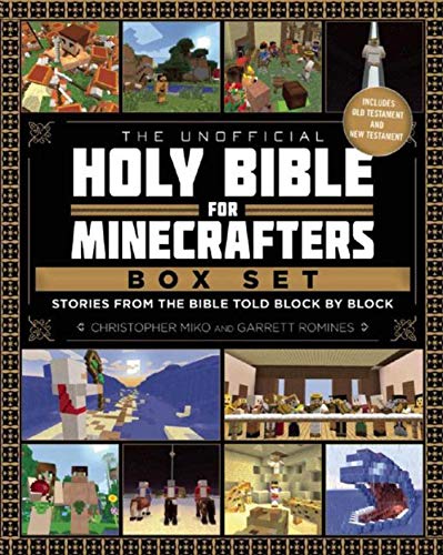 Beispielbild fr The Unofficial Holy Bible for Minecrafters Box Set: Stories from the Bible Told Block by Block zum Verkauf von BooksRun