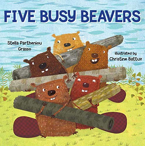 Beispielbild fr Five Busy Beavers zum Verkauf von Better World Books
