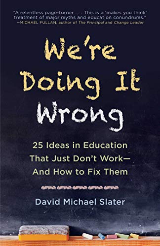 Imagen de archivo de We're Doing It Wrong : 25 Ideas in Education That Just Don't Work--And How to Fix Them a la venta por Better World Books