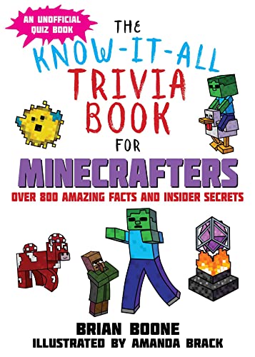 Beispielbild fr The Know-It-All Trivia Book for Minecrafters : Over 800 Amazing Facts and Insider Secrets zum Verkauf von Better World Books