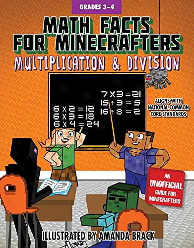 9781510730922: Math Facts for Minecrafters: Multiplication and Division (Math for Minecrafters)