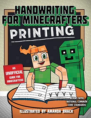 Beispielbild fr Handwriting for Minecrafters: Printing zum Verkauf von -OnTimeBooks-