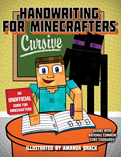 Stock image for Handwriting for Minecrafters: Cursive for sale by Half Price Books Inc.