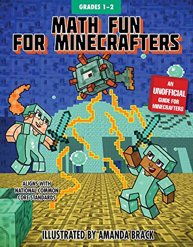 Stock image for Math Fun for Minecrafters: Grades 12 (Math for Minecrafters) for sale by Goodwill