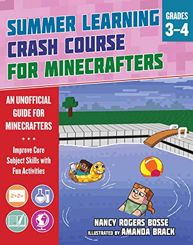 Beispielbild fr Summer Crash Course Learning for Minecrafters: From Grades 3 to 4 zum Verkauf von Better World Books