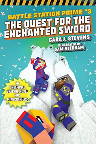 Beispielbild fr The Quest for the Enchanted Sword: An Unofficial Graphic Novel for Minecrafters (3) (Unofficial Battle Station Prime Series) zum Verkauf von KuleliBooks