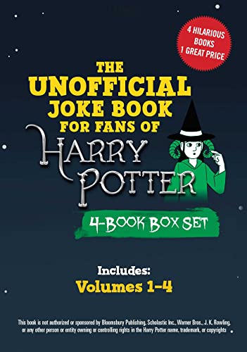 

The Unofficial Joke Book for Fans of Harry Potter 4-Book Box Set: Includes Volumes 14 (Unofficial Jokes for Fans of HP)