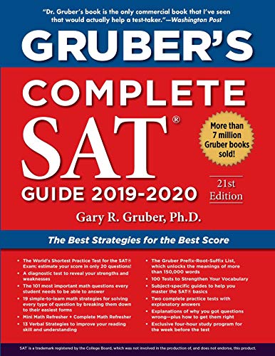 Stock image for Gruber's Complete SAT Guide 2019-2020 for sale by ThriftBooks-Dallas