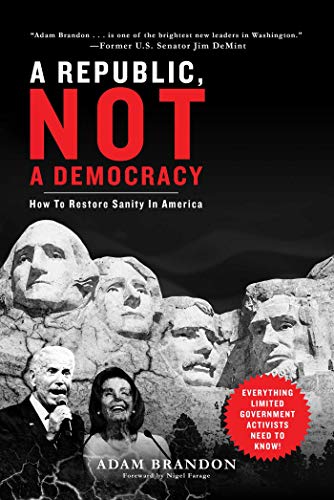 Stock image for Republic, Not a Democracy: How to Restore Sanity in America for sale by Gulf Coast Books