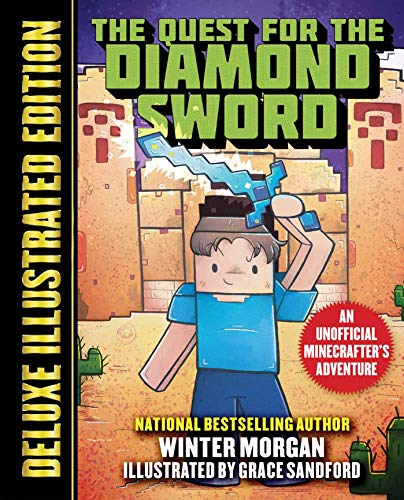 Beispielbild fr The Quest for the Diamond Sword (Deluxe Illustrated Edition): An Unofficial Minecrafters Adventure (An Unofficial Gamer's Adventure) zum Verkauf von BooksRun