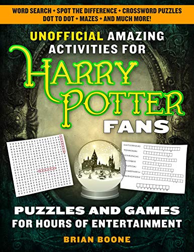 Beispielbild fr Unofficial Amazing Activities for Harry Potter Fans: Puzzles and Games for Hours of Entertainment! zum Verkauf von Goodwill of Colorado