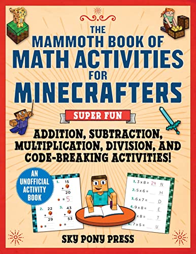 Beispielbild fr The Mammoth Book of Math Activities for Minecrafters zum Verkauf von Blackwell's