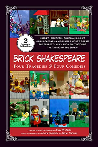 Beispielbild fr Brick Shakespeare: Four Tragedies & Four Comedies zum Verkauf von Monster Bookshop