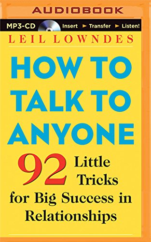 9781511305167: How to Talk to Anyone: 92 Little Tricks for Big Success in Relationships