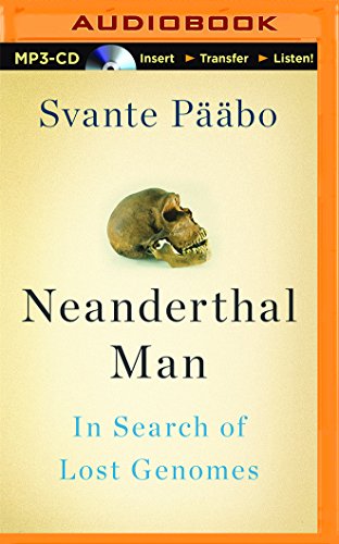 Imagen de archivo de Neanderthal Man: In Search of Lost Genomes (CD-Audio) a la venta por ! Turtle Creek Books  !