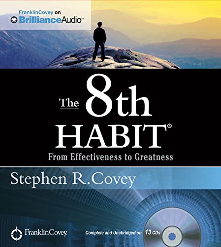 Beispielbild fr The 8th Habit: From Effectiveness to Greatness zum Verkauf von SecondSale