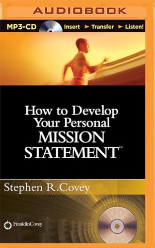 9781511335461: How to Develop Your Personal Mission Statement