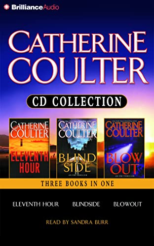 Stock image for Catherine Coulter CD Collection: Eleventh Hour / Blind Side / Blowout for sale by Revaluation Books