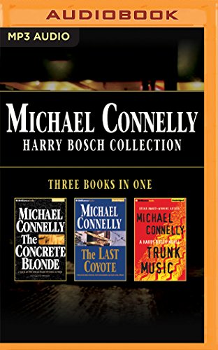 Beispielbild fr Michael Connelly - Harry Bosch Collection (Books 3,4 & 5): The Concrete Blonde, The Last Coyote, Trunk Music (Harry Bosch Series) zum Verkauf von The Yard Sale Store