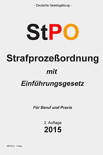 Beispielbild fr Strafprozessordnung: StPO (German Edition) zum Verkauf von Lucky's Textbooks