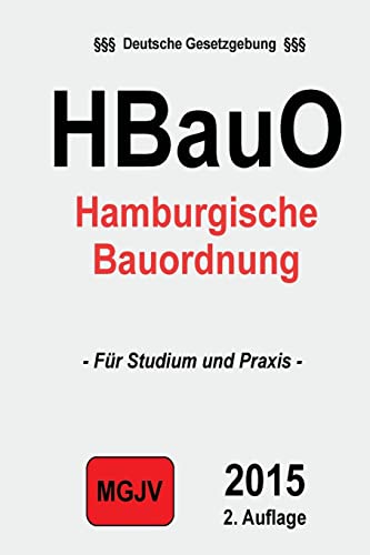 Beispielbild fr Hamburgische Bauordnung: (HBauO) zum Verkauf von medimops