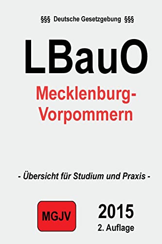 9781511528832: Landesbauordnung Mecklenburg-Vorpommern: (LBauO M-V)