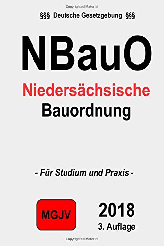 Beispielbild fr Niederschsische Bauordnung: (NBauO) zum Verkauf von medimops