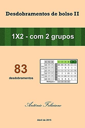 9781511535502: Desdobramentos de bolso II: 1X2 - com 2 grupos (Portuguese Edition)