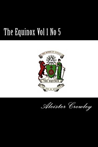 Stock image for The Equinox Vol 1 No 5 for sale by Veronica's Books