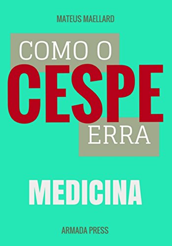 9781511631235: Como o Cespe erra: Medicina: Volume 20