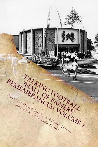 Beispielbild fr Talking Football (Hall Of Famers' Remembrances) Volume 1 zum Verkauf von ThriftBooks-Atlanta