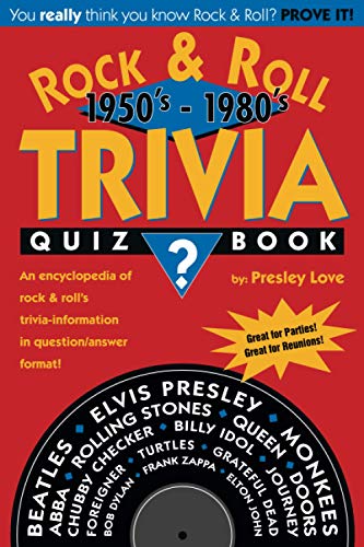 Stock image for Rock 'n Roll Trivia Quiz Book for sale by SecondSale