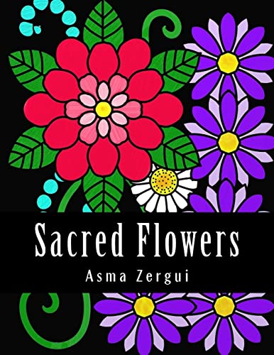 9781511711791: Sacred Flowers: Adult Coloring Book