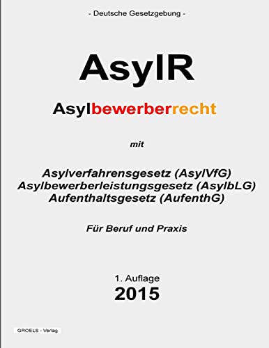 Imagen de archivo de AsylR: Recht der Asylbewerber a la venta por medimops