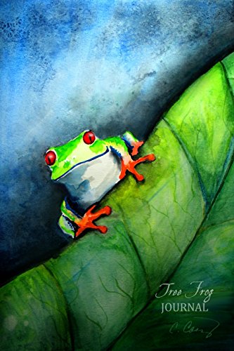 Beispielbild fr Tree Frog Journal: (Notebook, Diary, Blank Book) 6x9 zum Verkauf von Revaluation Books