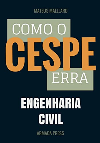 Stock image for Como O Cespe Erra: Engenharia Civil for sale by THE SAINT BOOKSTORE