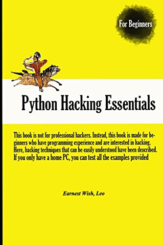 Beispielbild fr Python Hacking Essentials zum Verkauf von THE SAINT BOOKSTORE