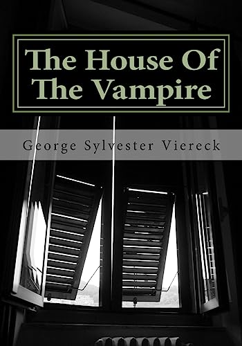 Beispielbild fr The House of the Vampire zum Verkauf von THE SAINT BOOKSTORE