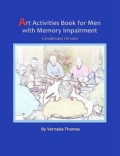 Stock image for Art Activities Book for Men with Memory Impairment: Condensed Version [Soft Cover ] for sale by booksXpress