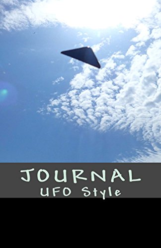 9781511907293: JOURNAL UFO Style: Log Book / Travel Journal / Diary / Notebook – Unique Design