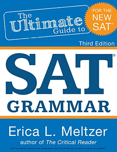Beispielbild fr 3rd Edition, The Ultimate Guide to SAT Grammar zum Verkauf von Better World Books